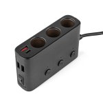 Powerhub 3x12VDC, 3xUSB, 1xUSB-C