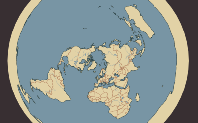 Skutečná mapa Země