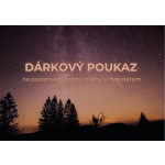 Dárková poukázka k pozorování
