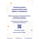 Dárková poukázka k pozorování