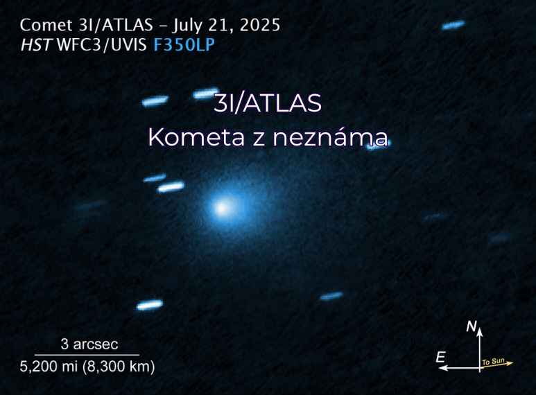 3I/ATLAS – Kometa z neznáma